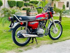 HONDA CG 125 (2018) Red Edition Lush Condition