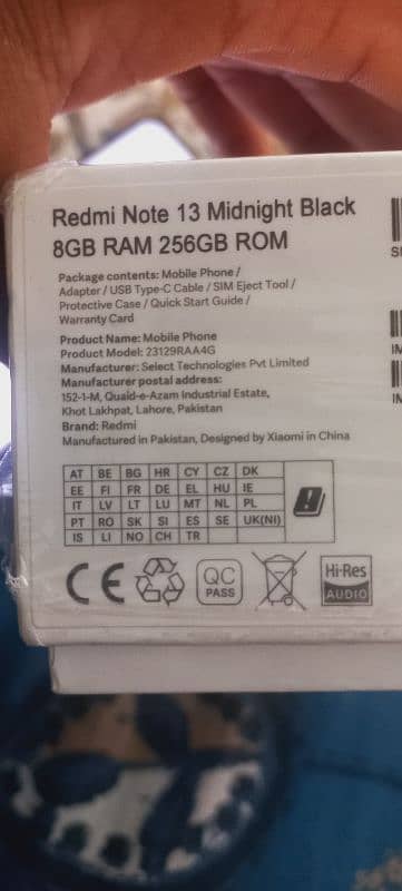 Redmi Note 13 8-256Gb 10/10 condition. 7