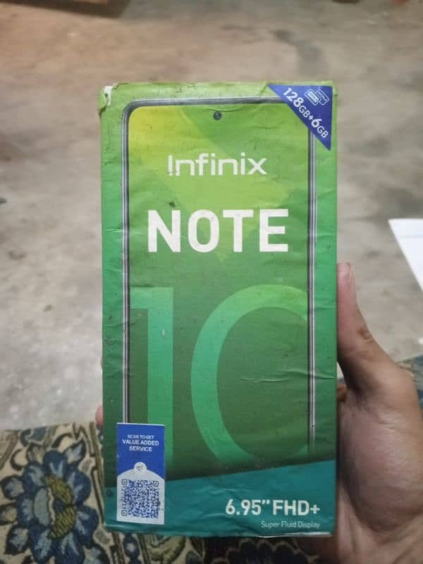 infinix hot 10 6/128 sale and exchange possible 6