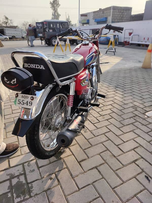 Honda 125 Attock Number 2