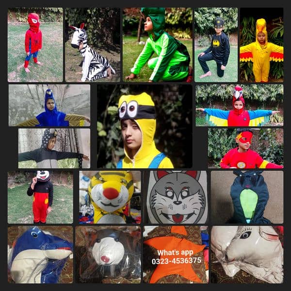 kid's costumes l Animal l Customized Costumes l 0323-4536375 0