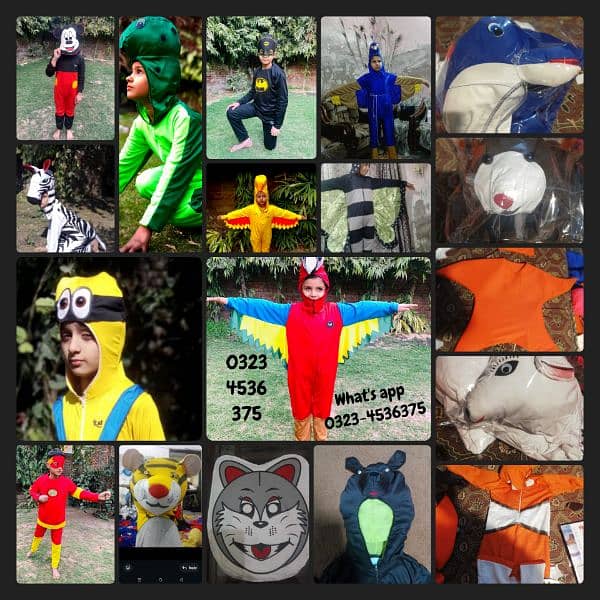 kid's costumes l Animal l Customized Costumes l 0323-4536375 1