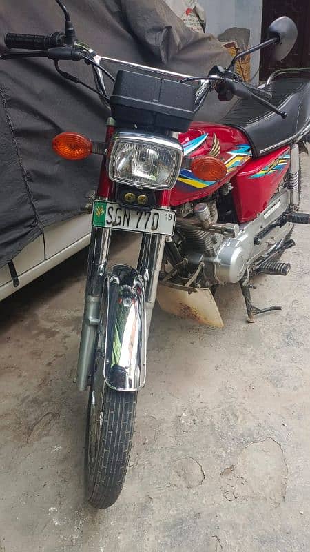 Honda CG125 Bhera District Sargodha 3