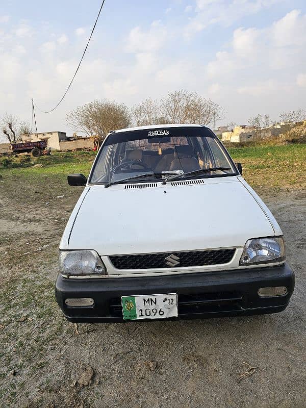 Suzuki Mehran 11/12 model total genuine army person used 1