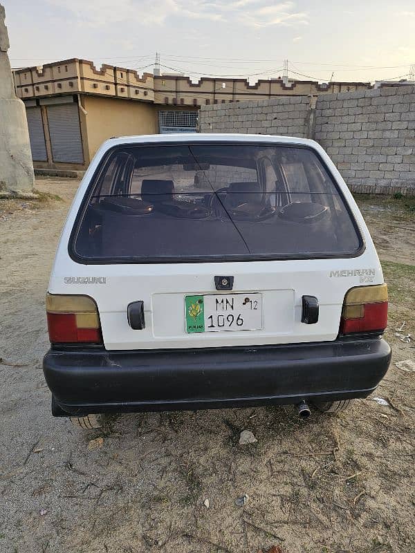 Suzuki Mehran 11/12 model total genuine army person used 3