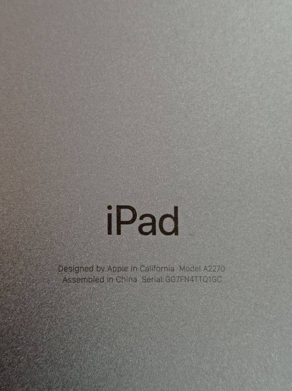 IPAD 8 Gen USA PURCHASED 3