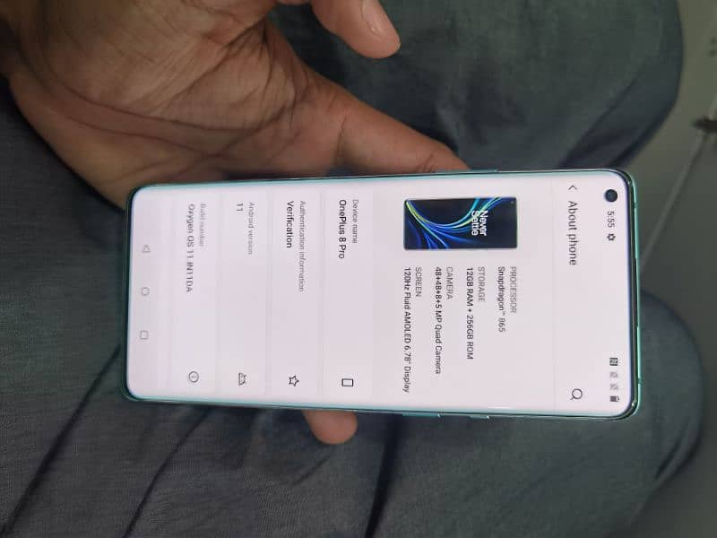 Oneplus 8 pro 12+256 5
