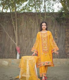 **RAMZAN SALE**  *BIG OFFER* •  Fabric: Chiffon •  Pattern: Embroiderd