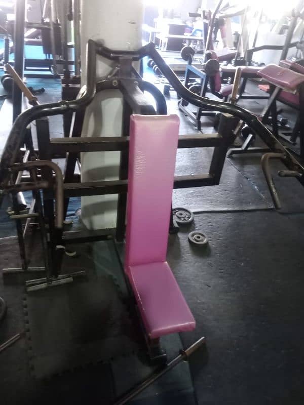 Gym equipment machines Complete Setup for sale. 7