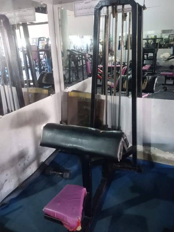 Gym equipment machines Complete Setup for sale. 10