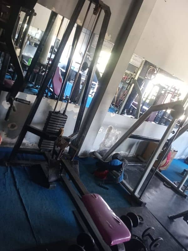 Gym equipment machines Complete Setup for sale. 12