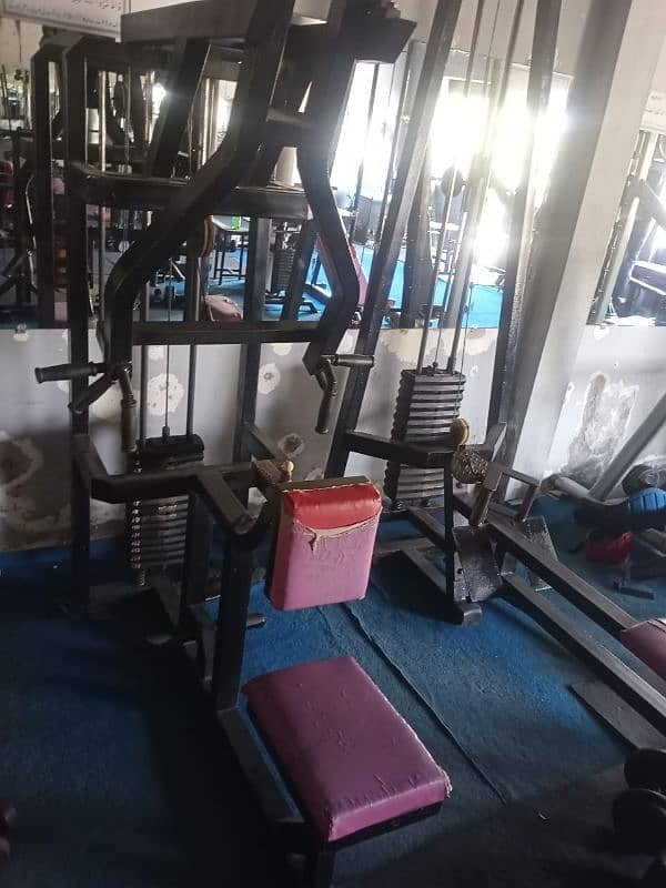 Gym equipment machines Complete Setup for sale. 13