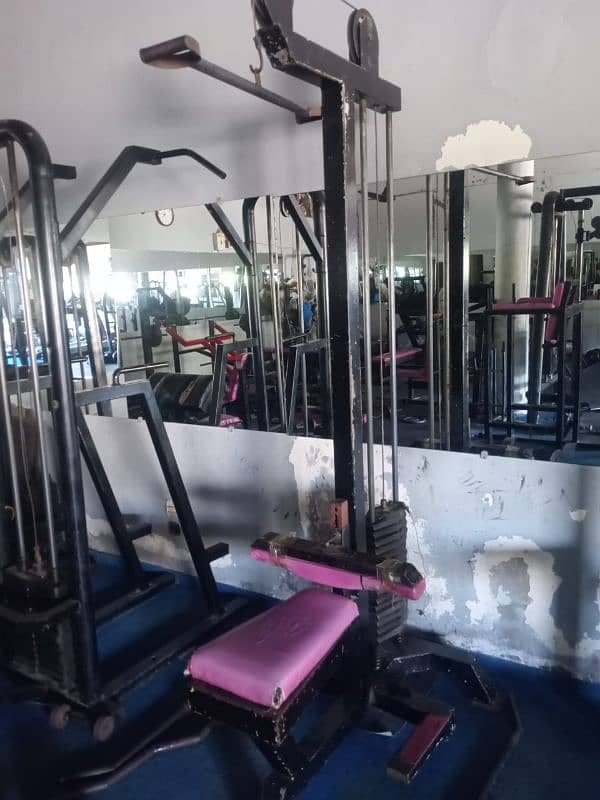 Gym equipment machines Complete Setup for sale. 16