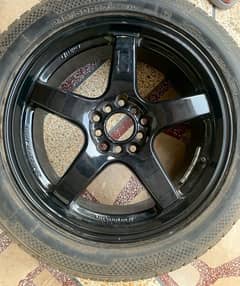 lenso 17 inch rims 5*100/114