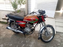 Honda CG 125 2014 model smart card engine packed