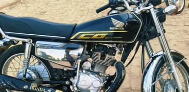 Honda CG 125 Self Start special edition 2022 All Punjab Number 10/10