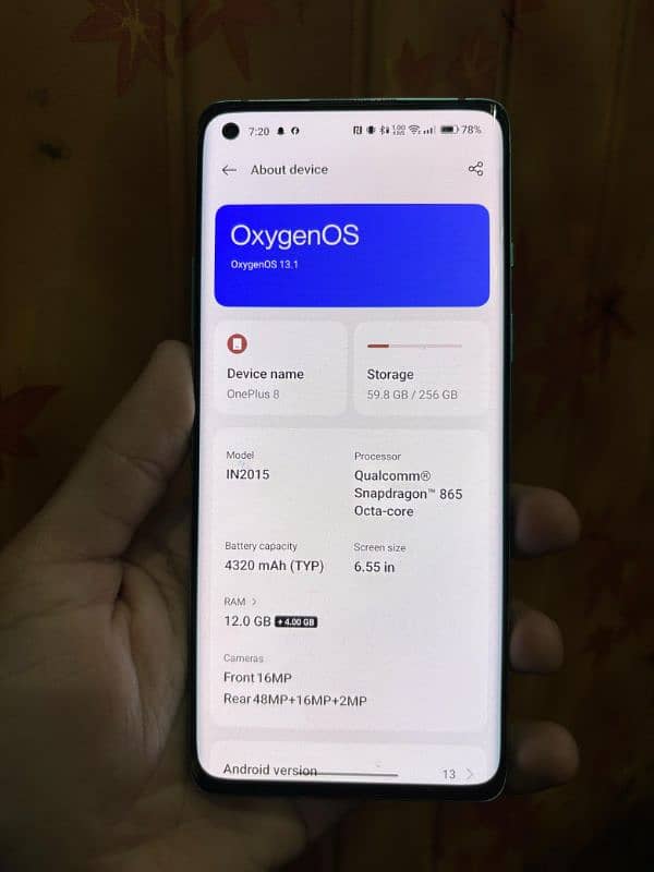 OnePlus 8 12-256GB Dual Sim Global 1