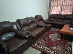 7 seater sofa set available for sale.