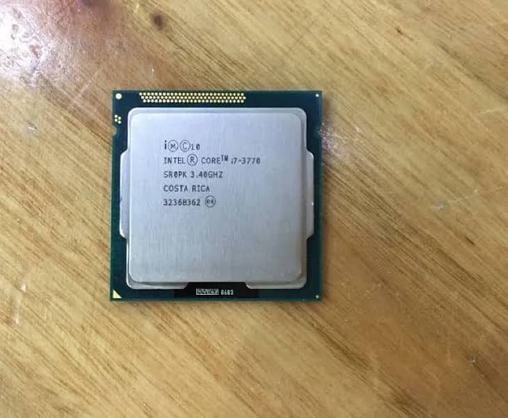 intel i7-3770 x Gigabyte H61m (2slots) 0