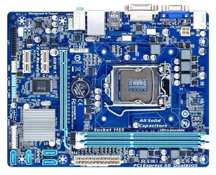 intel i7-3770 x Gigabyte H61m (2slots) 1