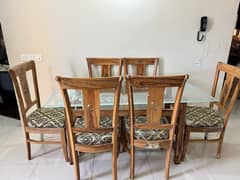 6 chair dinning table