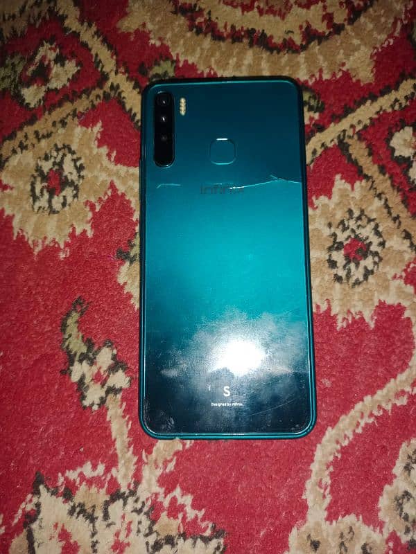 infinix s5 lite back panel damage front panel damage 1