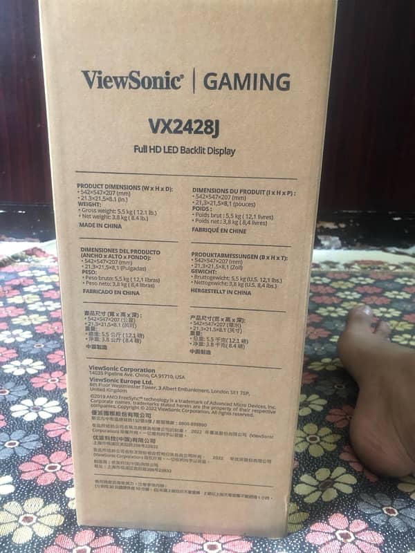 Viewsonic 165hz Gaming monitor 5