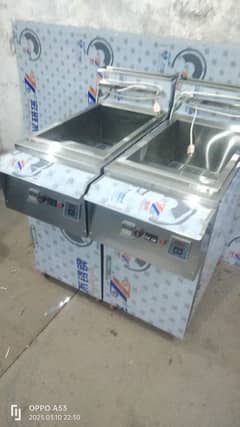 24L commercial fryer kitchen cafe cousin equipmen pizza oven conveyor