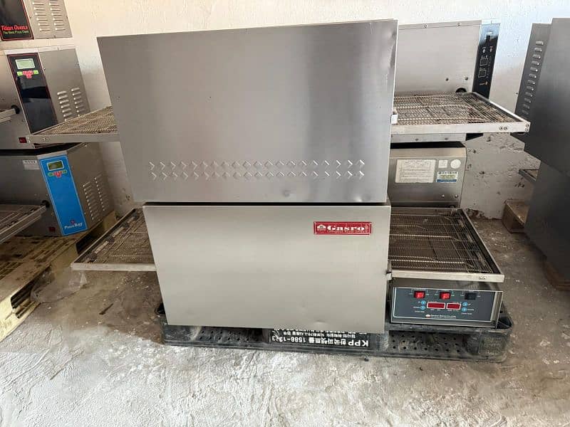 24L commercial fryer kitchen cafe cousin equipmen pizza oven conveyor 5