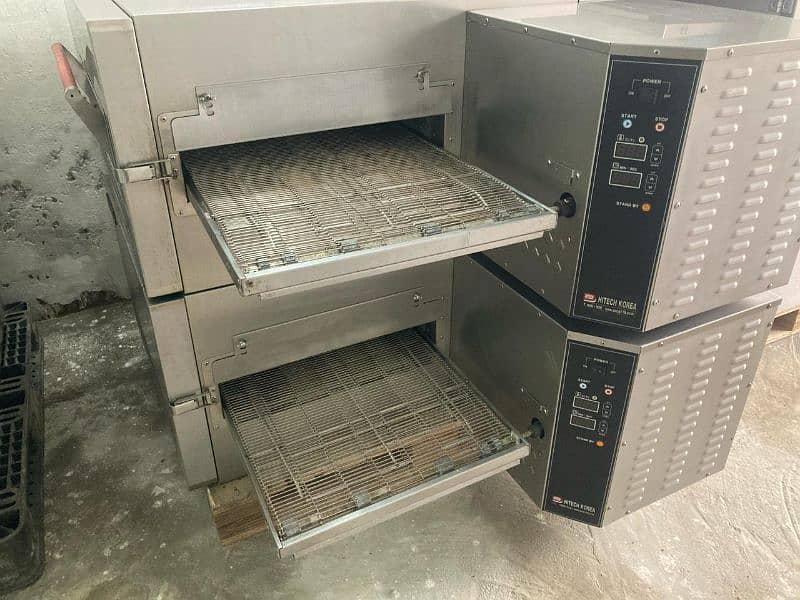 24L commercial fryer kitchen cafe cousin equipmen pizza oven conveyor 7