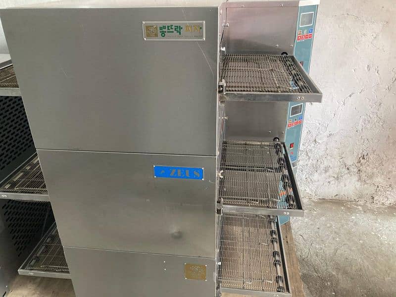 24L commercial fryer kitchen cafe cousin equipmen pizza oven conveyor 8