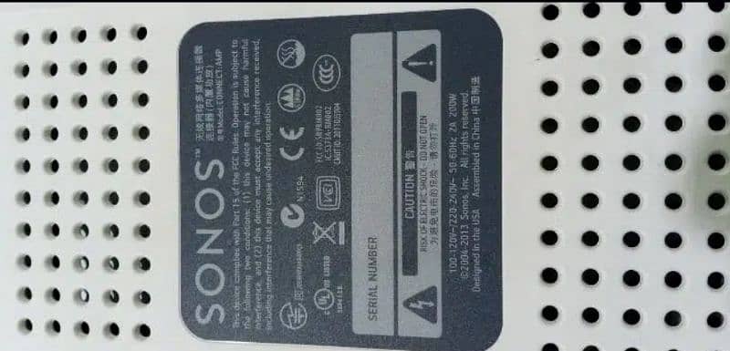 SONOS CONTACT AMP 1