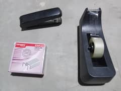 Stapler & tape dispenser