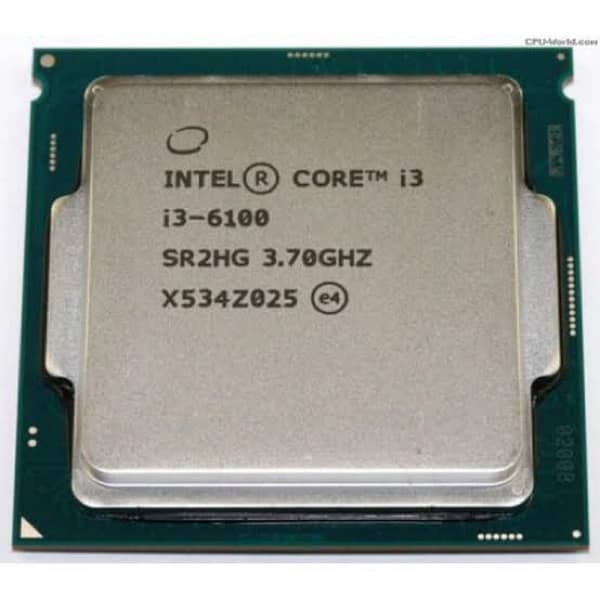 i3 6100 6th gen processor 0