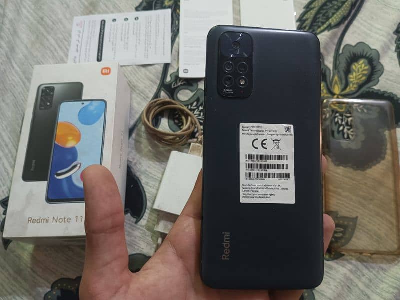 Xiaomi Redmi Note 11 6+6/128 With Complete Box And Charger 7