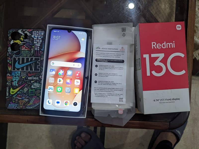 Redmi 13c complete box 1