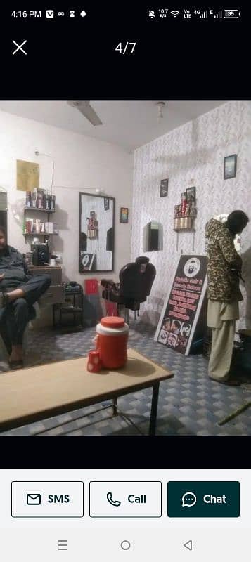 salon for sel  Bht ache shop ha 8