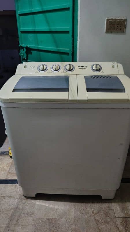 Homage washing machine with dryer 3