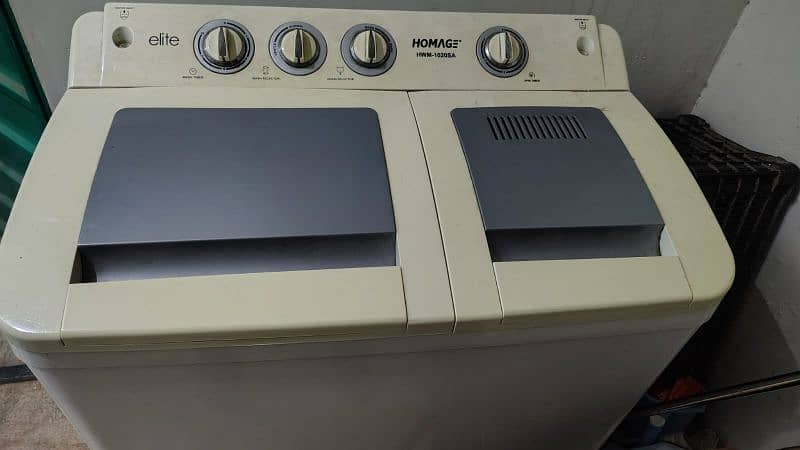 Homage washing machine with dryer 4