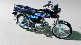 Honda CD-70 Euro2 2024 6 month karachi num 1st owner Genuine condition