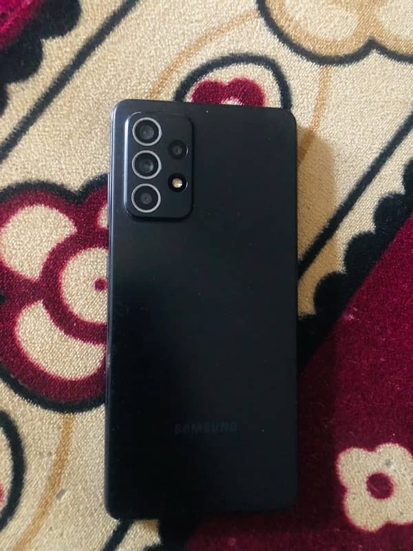 Samsung galaxy a52 8 gb ram 128 gb storage ful original halat 1