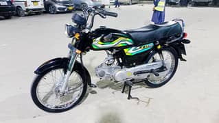 Honda CD-70 Euro2 2023 model Karachi num 1st owner Genuine condition