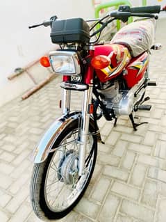 Honda CG 125 zero meter condition open letter