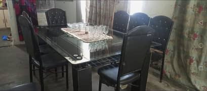 dining  table 8 chair 03214672372