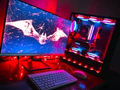 HIGH-END GAMING PC+MONITOR RTX 2080S/RYZEN5600/4TB/512SSD