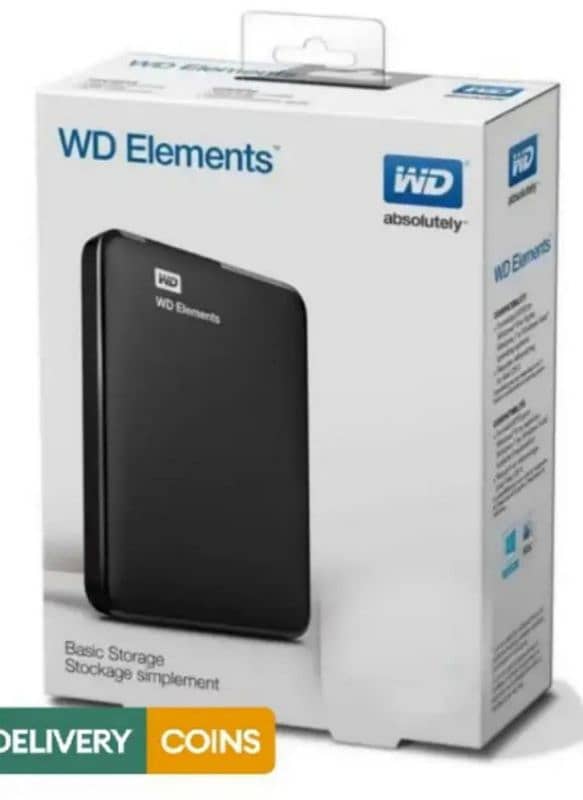 WD Elements USB 3.0 Hard Drive Enclosure – 2.5 Inch HDD/SSD Case 3