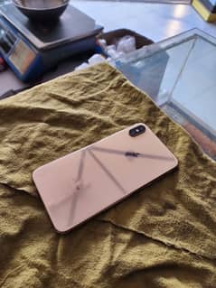 Iphone xs max golden colour dual sim PTA approved