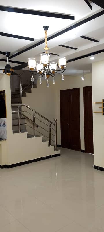 7 Marla Brand new Ground Portion for Rent in G-16 Islamabad 8