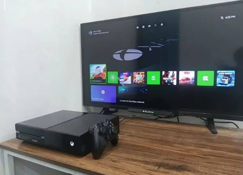 x box one | 500gb | 6 offline games | wireless controller 4