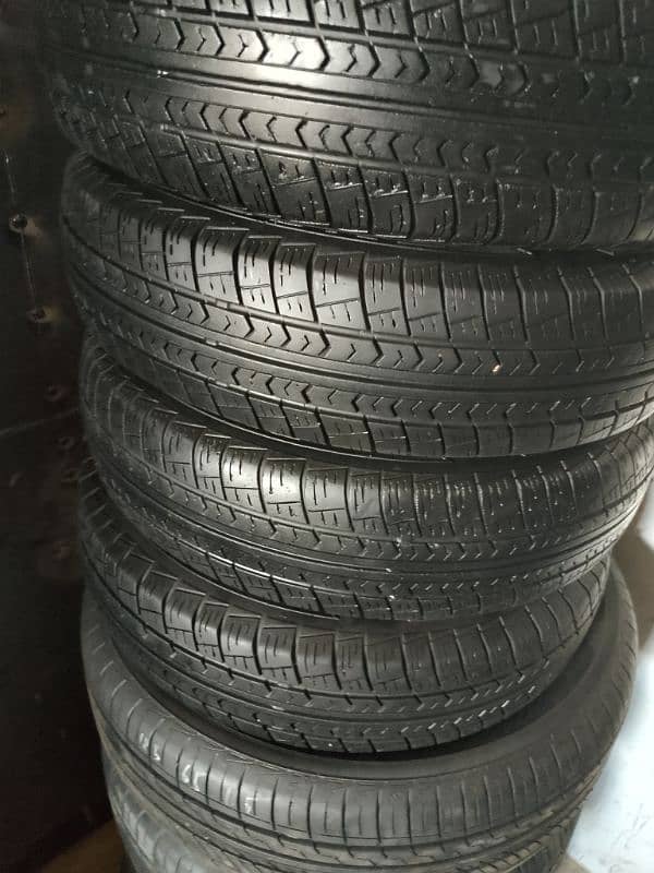 Tycoon Jarnal tyre 145/80/13 cultus original tyre 1